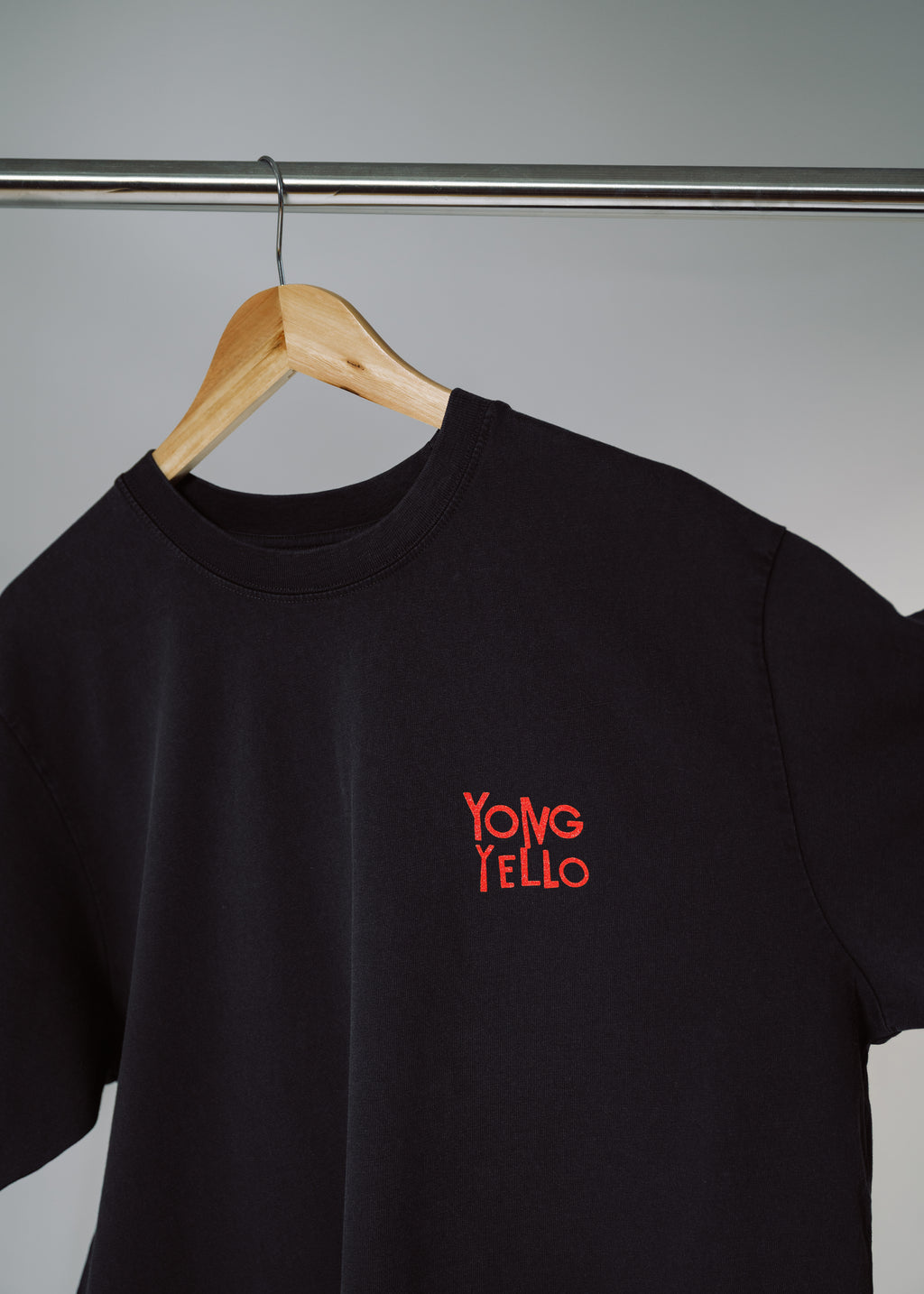 T-shirt Bennie Faded Zwart