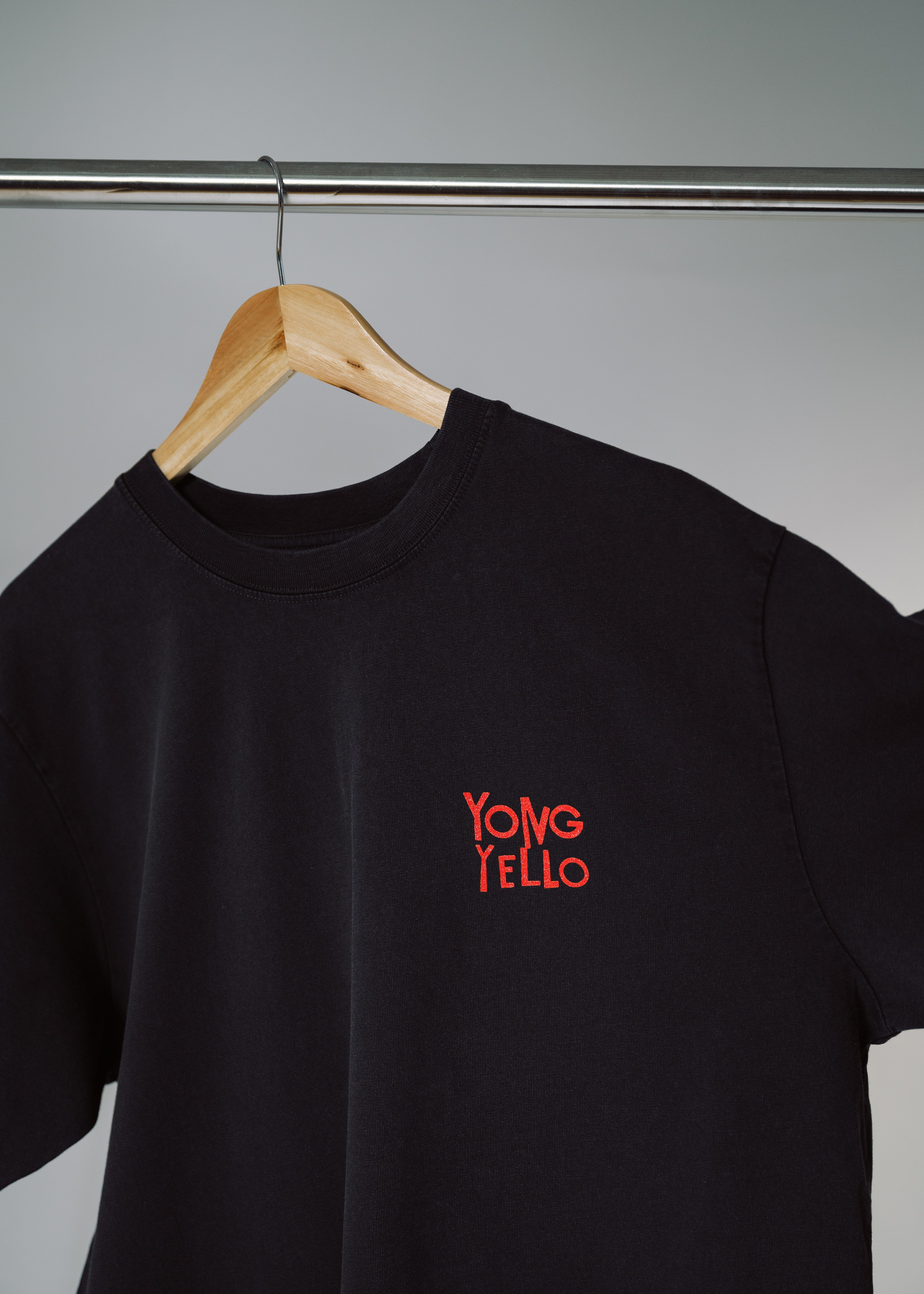 T-shirt Bennie Faded Zwart
