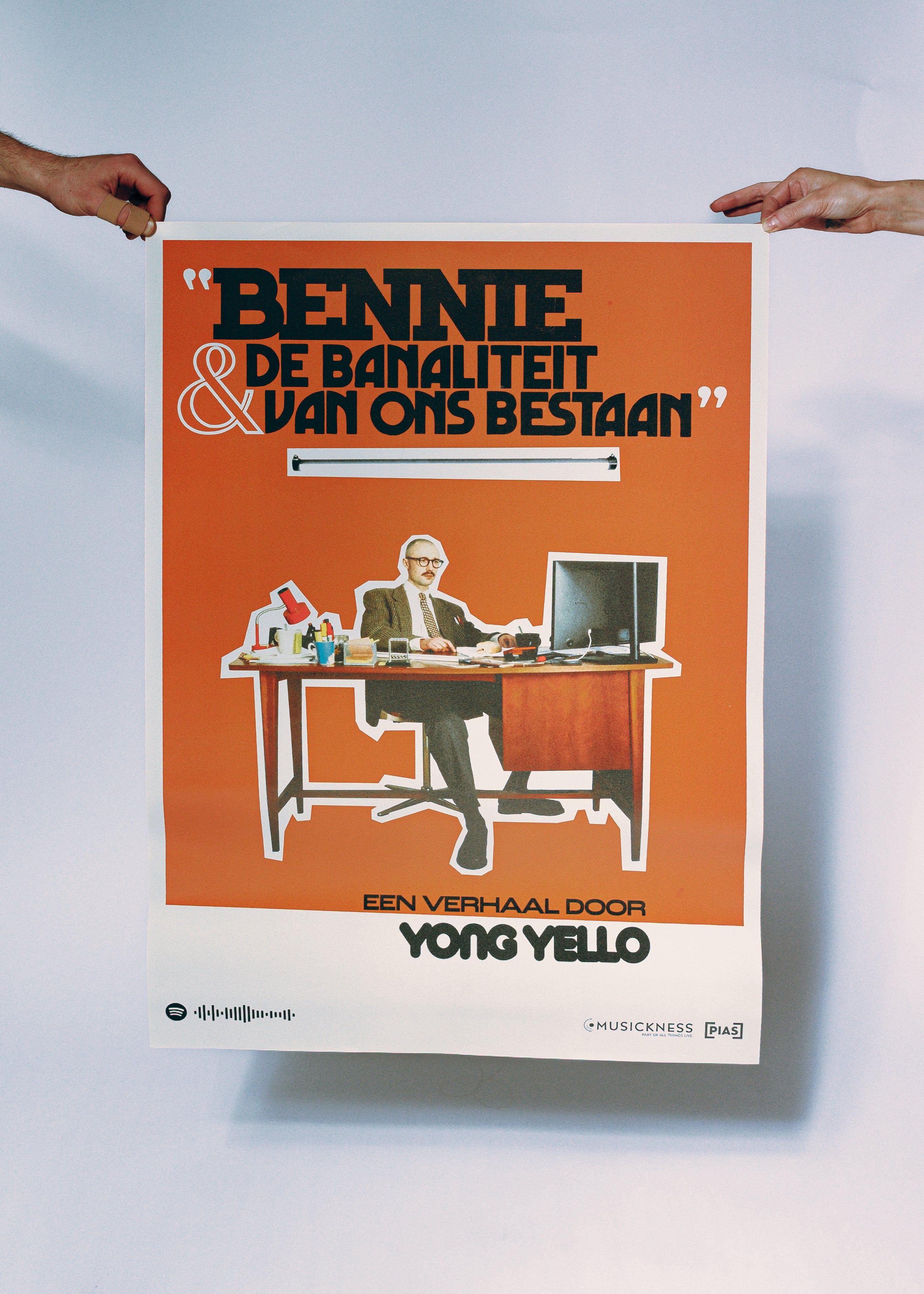 Poster "Bennie & De Banaliteit Van Ons Bestaan"